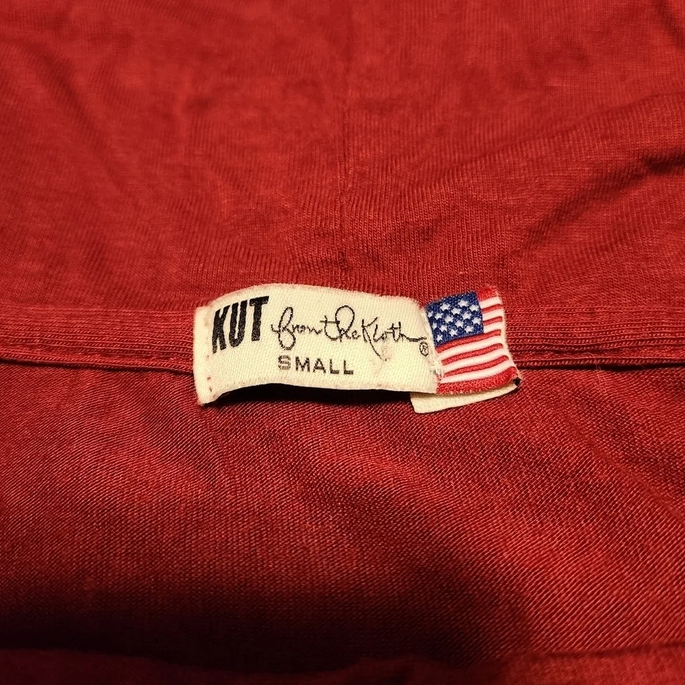 Kut From The Kloth Cowl Neck Long Sleeve Blouse